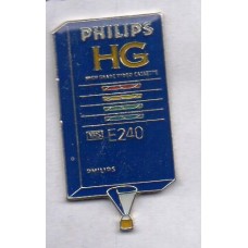 Philips HG VHS E-240 Video Cassette Silver
